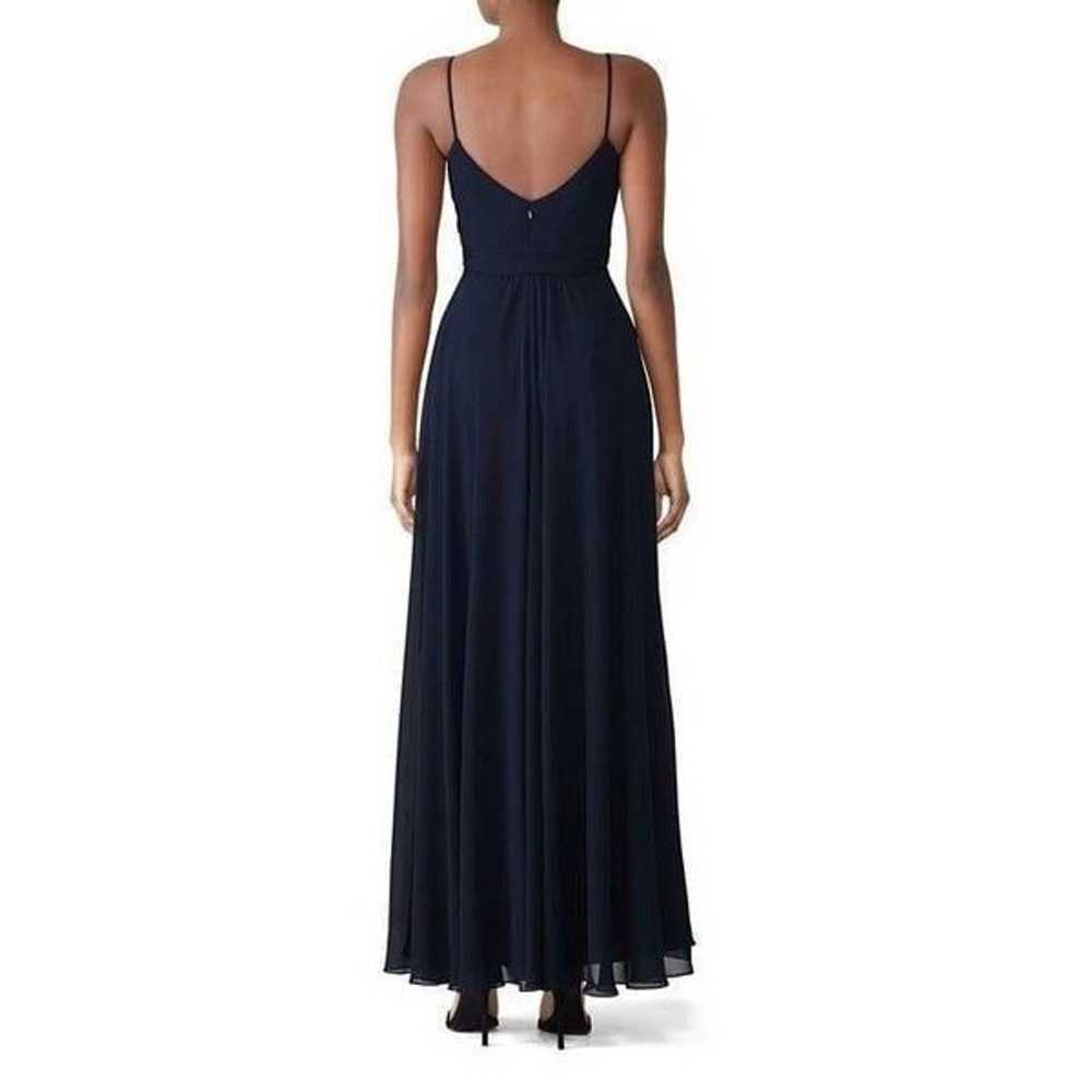 AMSALE Campbell Gown in Navy 8 Womens Long Maxi D… - image 2