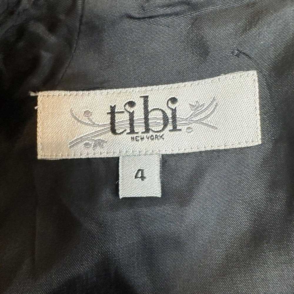 Tibi Women's Rose Gold Black Dress Size 4 Formal … - image 7
