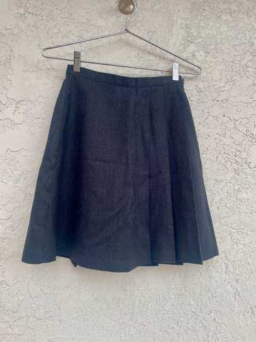 Laura Ashley Vintage Wool Pleated Skirt (6) | Used