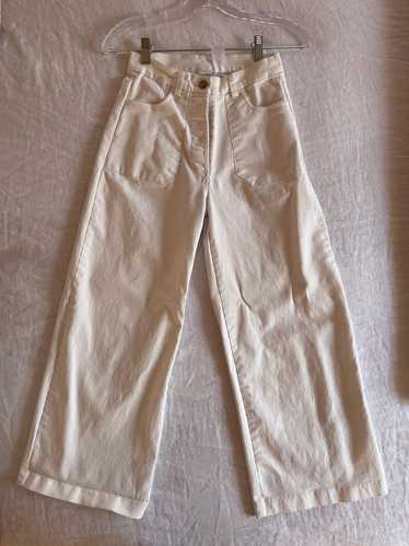 Loup Simone Wide Crop Pants (XS) | Used, Secondhan