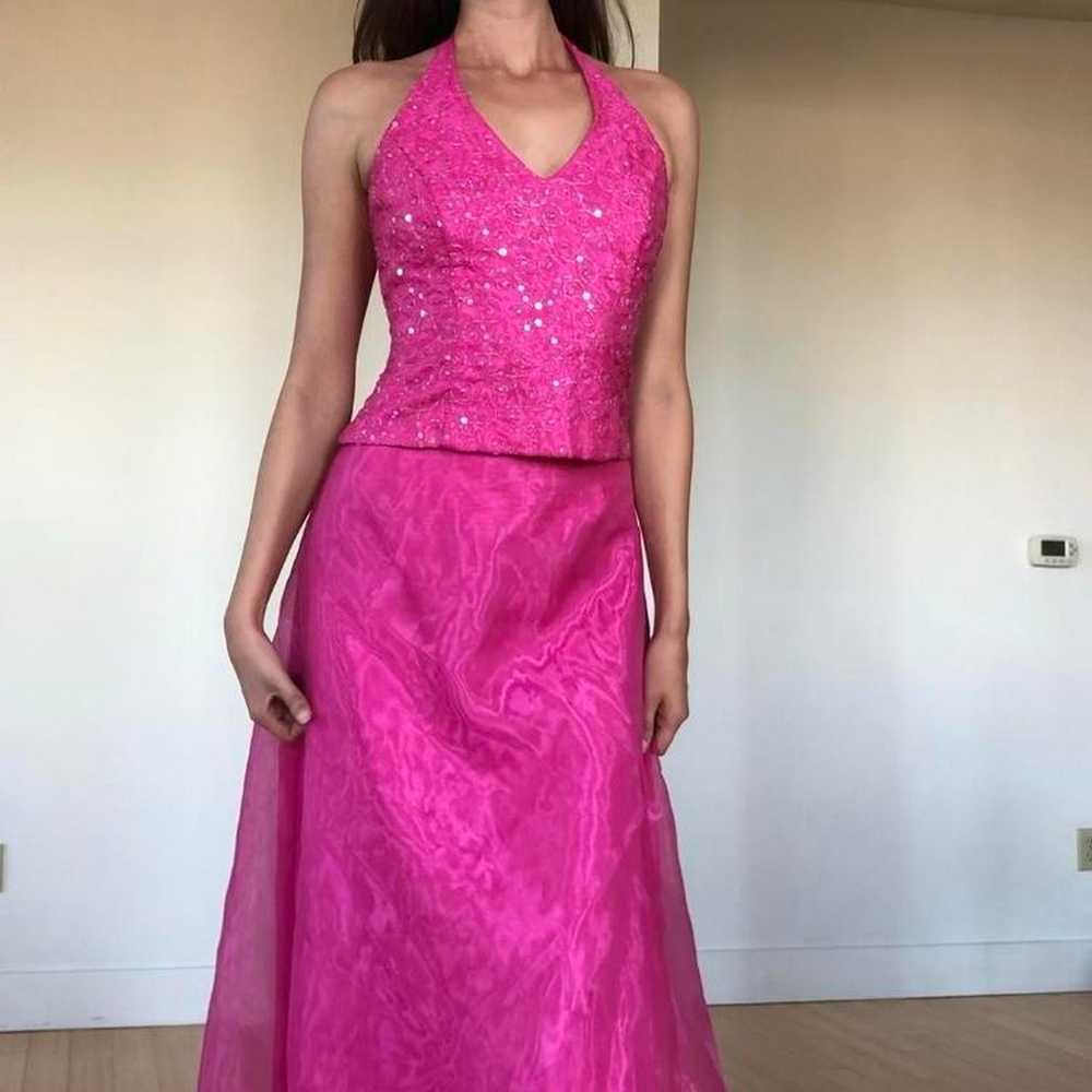 Pink Prom Dress - image 2