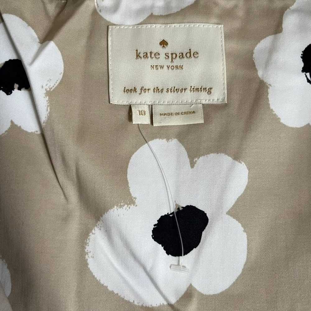 KATE SPADE FAYE Floral Bow Back Fit & Flare Dress… - image 4