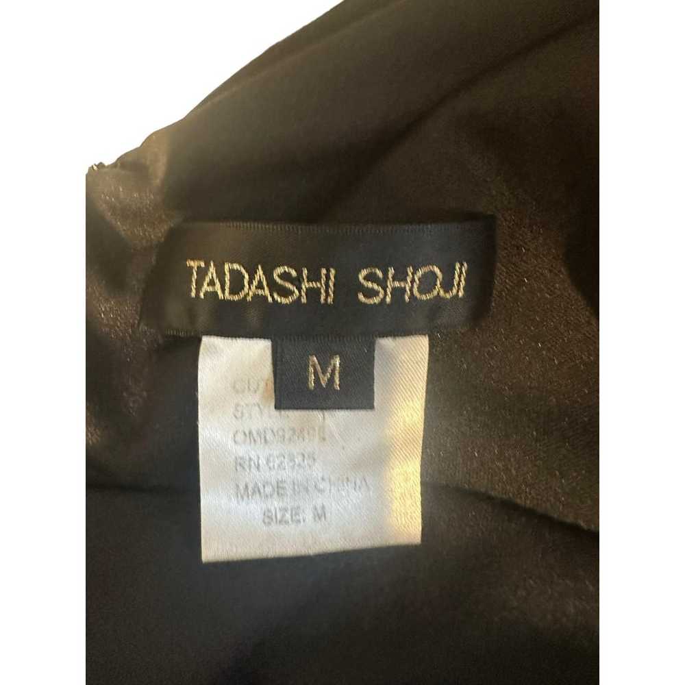 Tadashi Shoji Twist Front Jersey Gown Ruched Long… - image 3