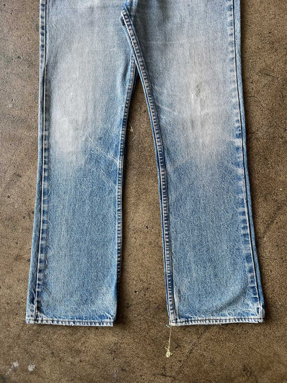 1990s Levi's 517 Orange Tab Faded Jeans 33" x 31.… - image 3