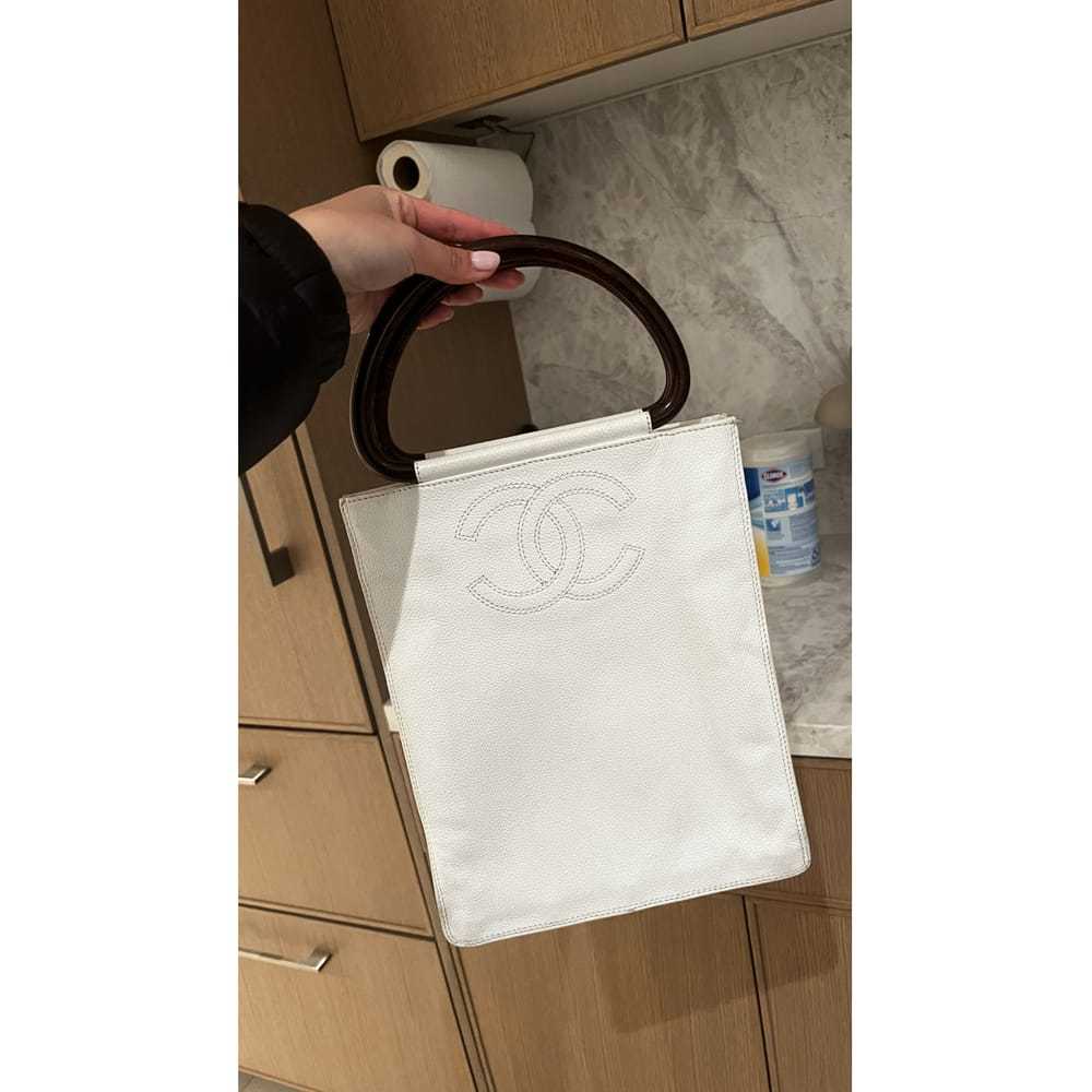 Chanel Leather tote - image 11