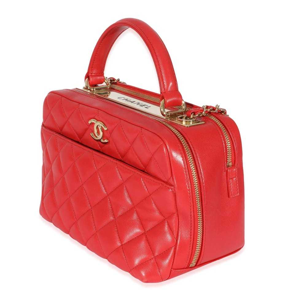 Chanel Bowling Bag leather handbag - image 2