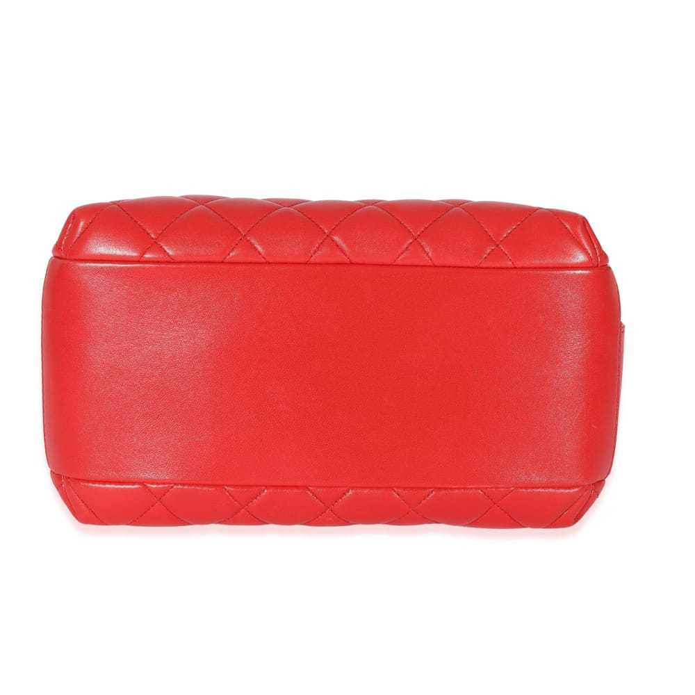 Chanel Bowling Bag leather handbag - image 5