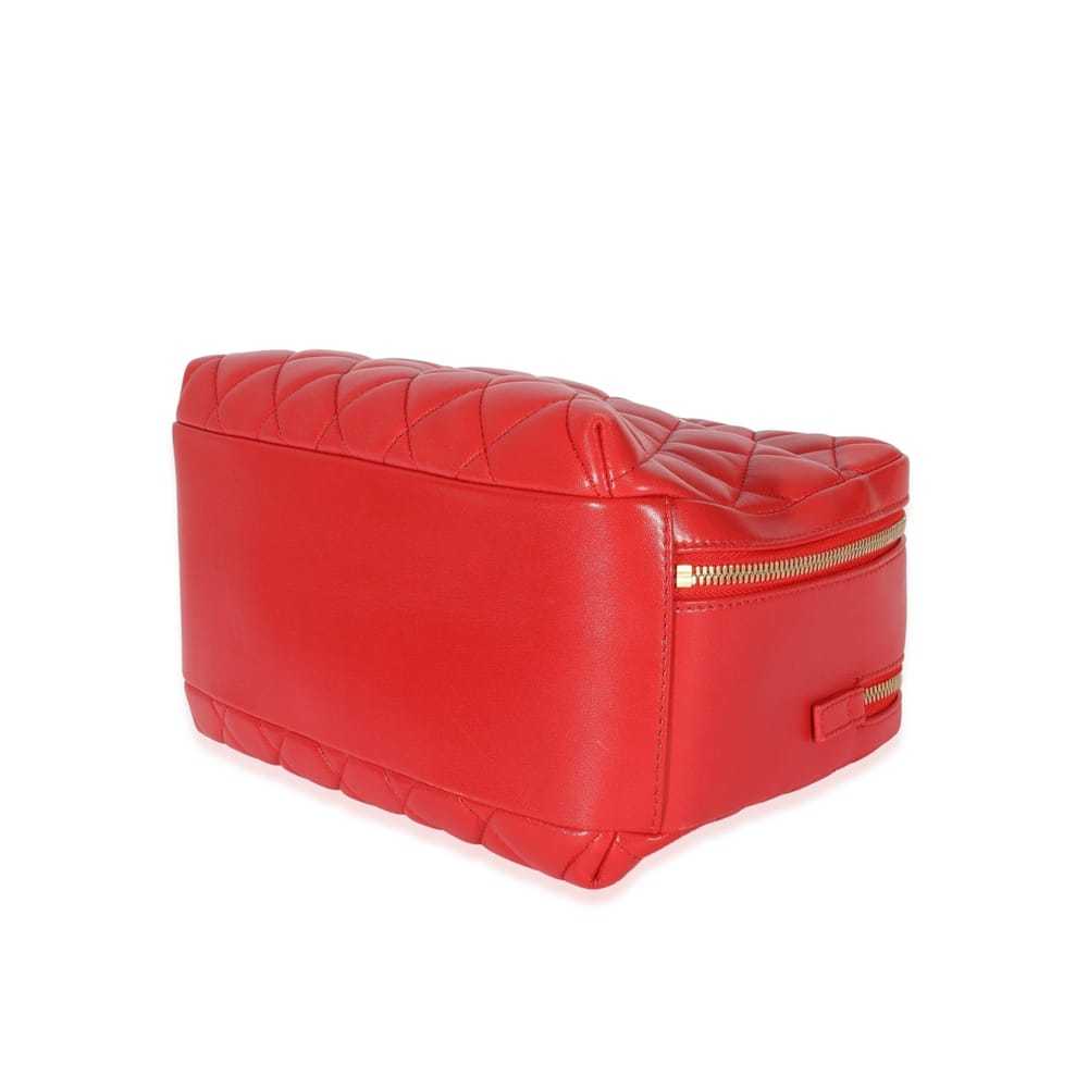 Chanel Bowling Bag leather handbag - image 6