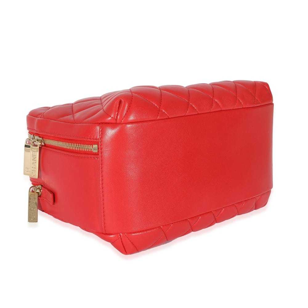 Chanel Bowling Bag leather handbag - image 7