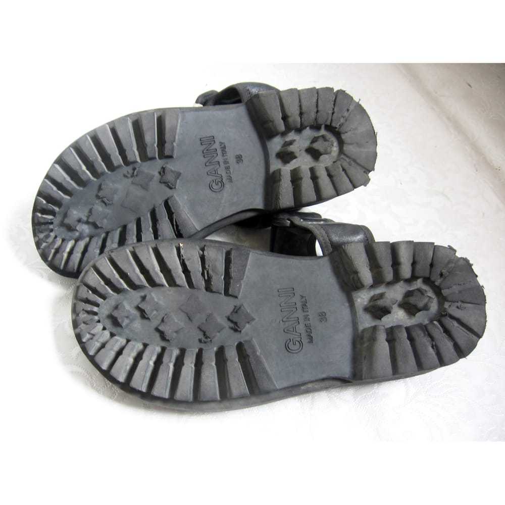 Ganni Leather sandals - image 5