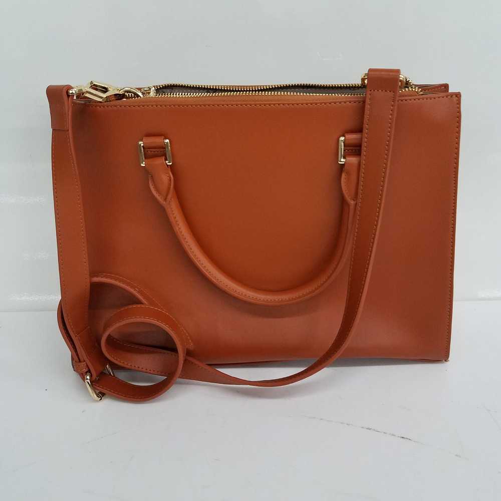Segolene Brown Leather Handbag - image 3