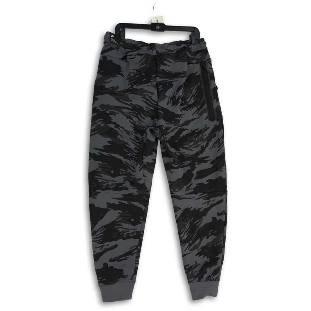 Nike NWT Mens Black Gray Camouflage Drawstring Ta… - image 1