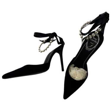 Rene Caovilla Velvet heels - image 1