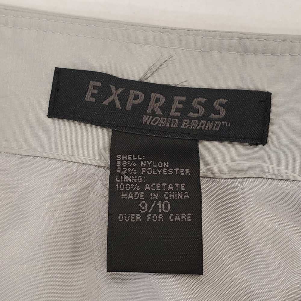 Express World Brand Women Gray Skirt Sz 9/10 NWT - image 4