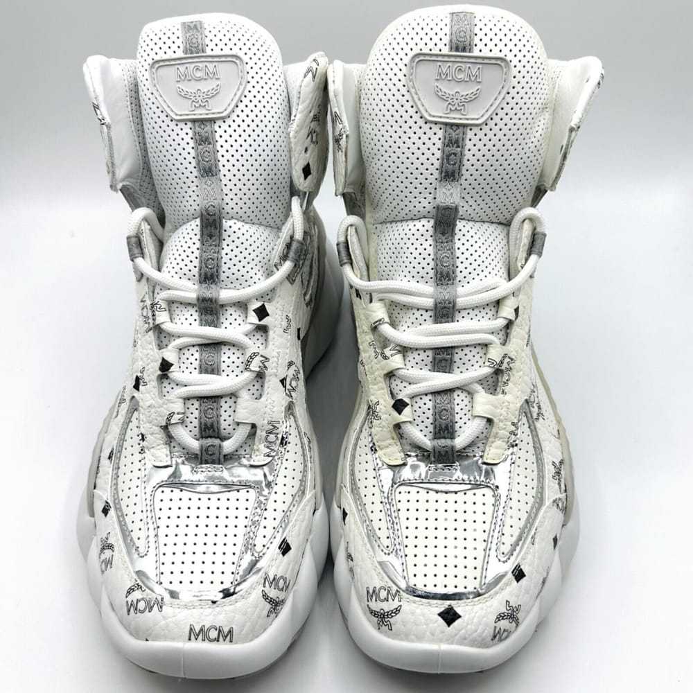 MCM Cloth high trainers - image 4