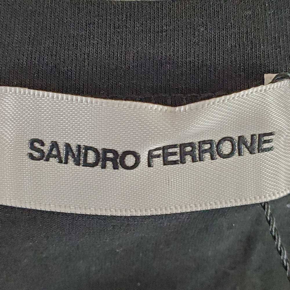 Sandro Ferrone Women Black T-Shirt M NWT - image 2