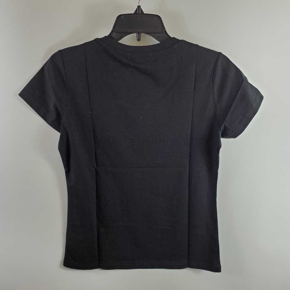 Sandro Ferrone Women Black T-Shirt M NWT - image 4