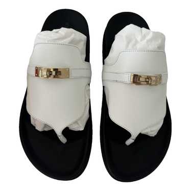 Hermès Empire leather sandal - image 1