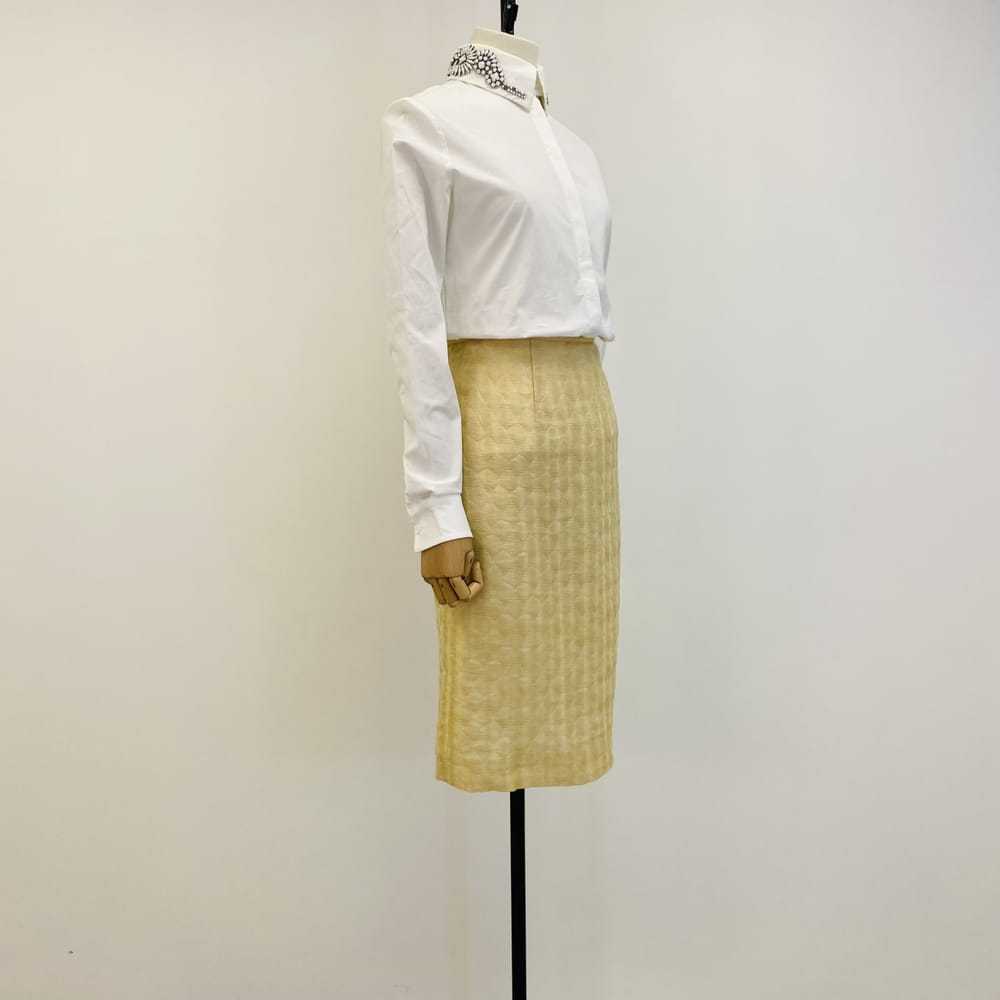 Miu Miu Silk mid-length skirt - image 10