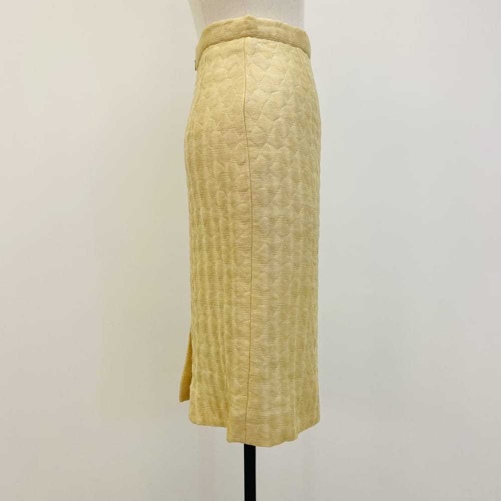 Miu Miu Silk mid-length skirt - image 3