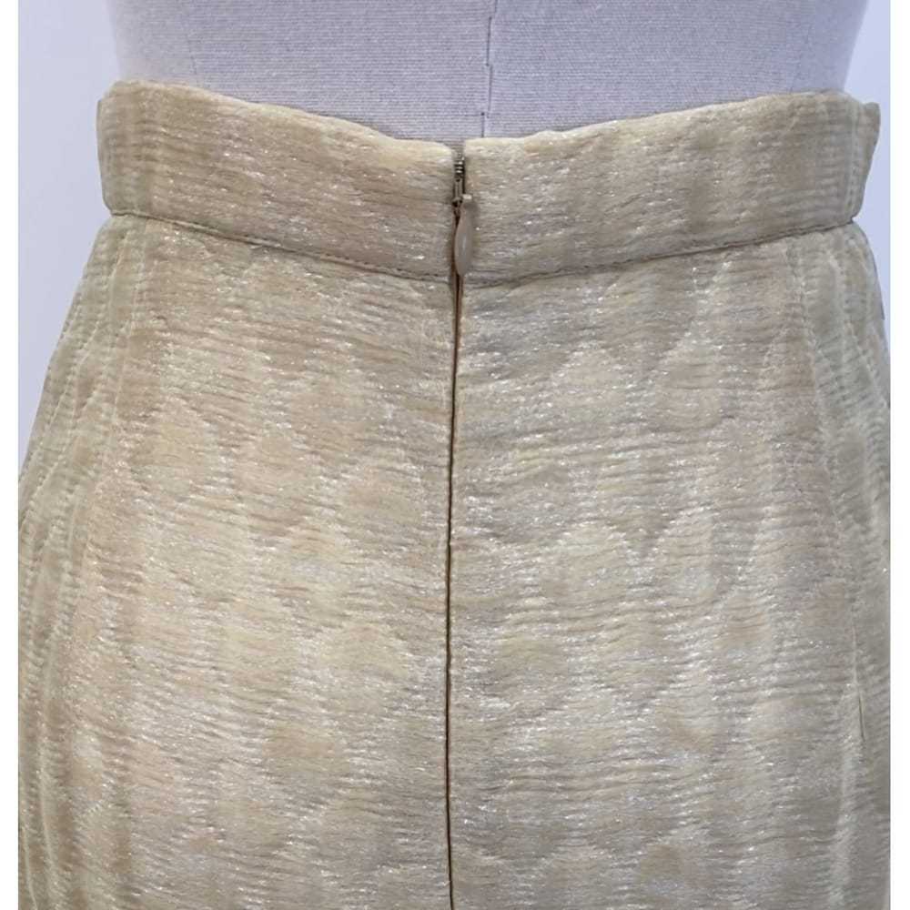 Miu Miu Silk mid-length skirt - image 5