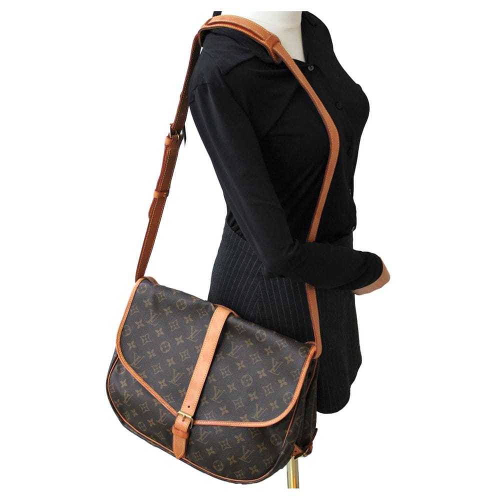 Louis Vuitton Saumur cloth handbag - image 12