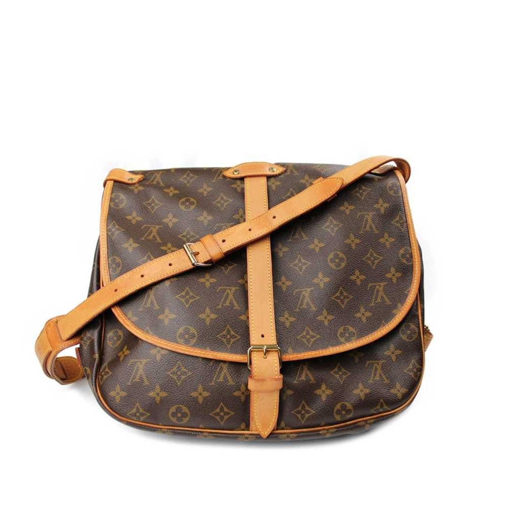 Louis Vuitton Saumur cloth handbag - image 3