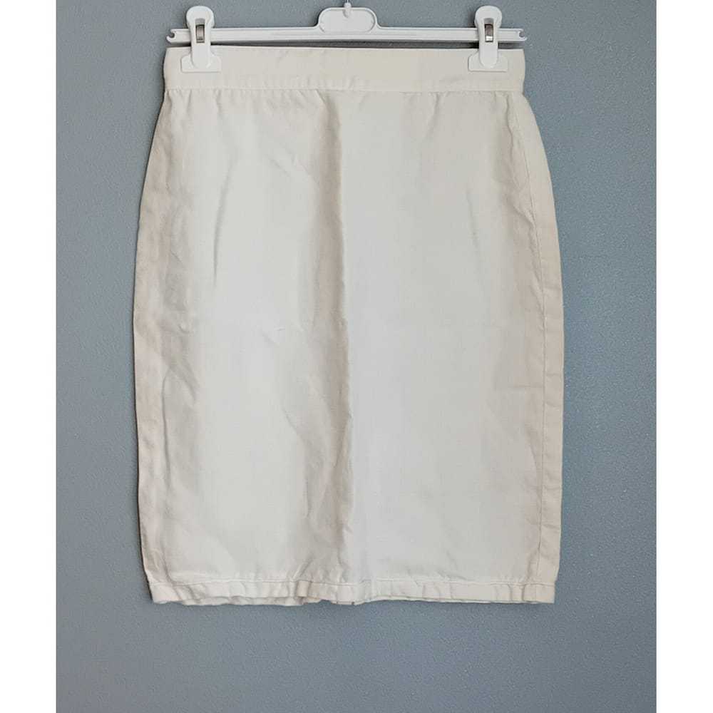 Gianni Versace Linen mid-length skirt - image 2