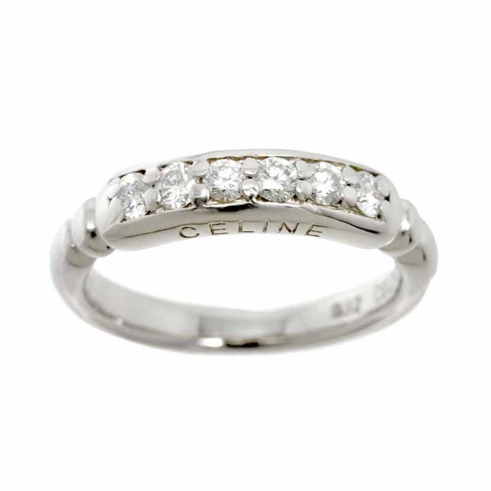 Celine Platinum ring - image 4