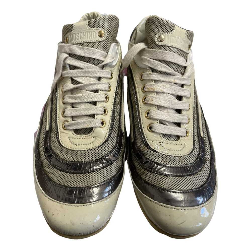 Moschino Leather low trainers - image 1