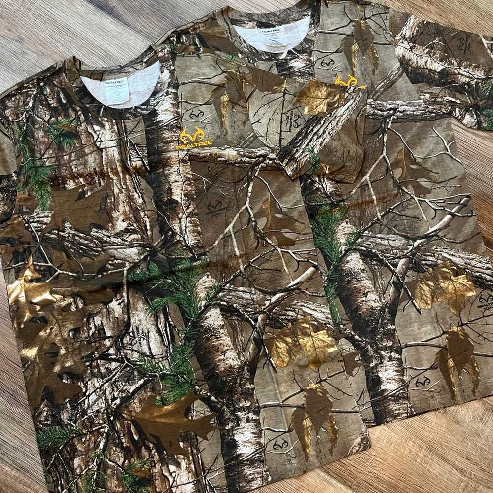 Lot of 2 RealTree Unisex Camo Tees - image 4