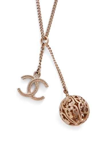 CHANEL Pre-Owned 2006 CC charm necklace - Gold - image 1