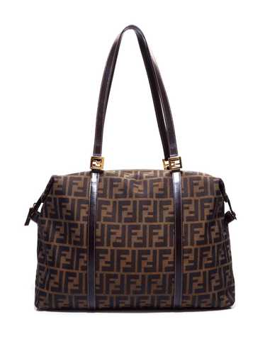 Fendi Pre-Owned Zucca-jacquard tote bag - Brown - image 1