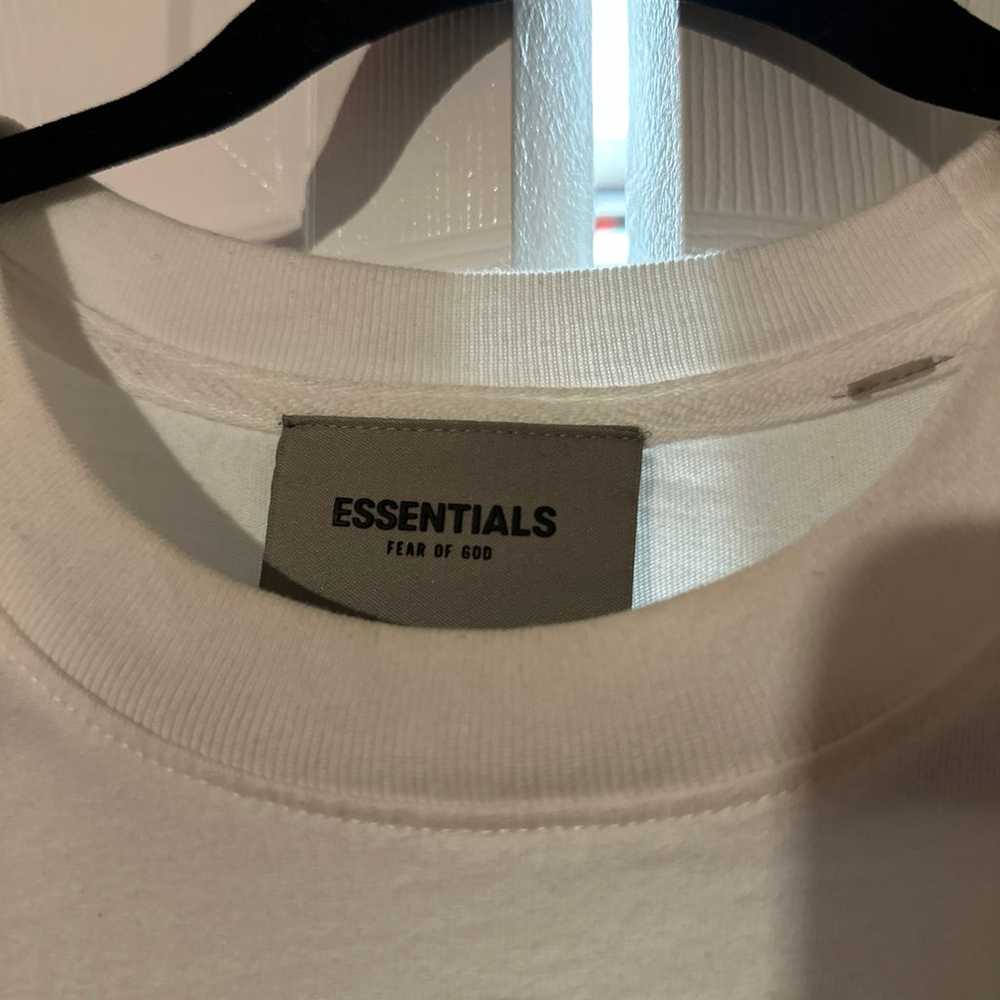 essentials fear of god t shirt - image 2