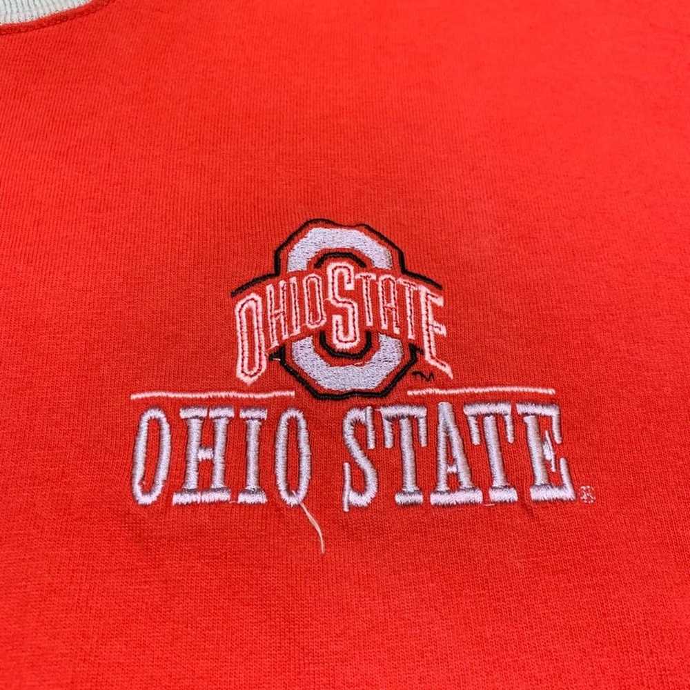 VTG 90’s Ohio State University T-shirt Rare Lg Ma… - image 2