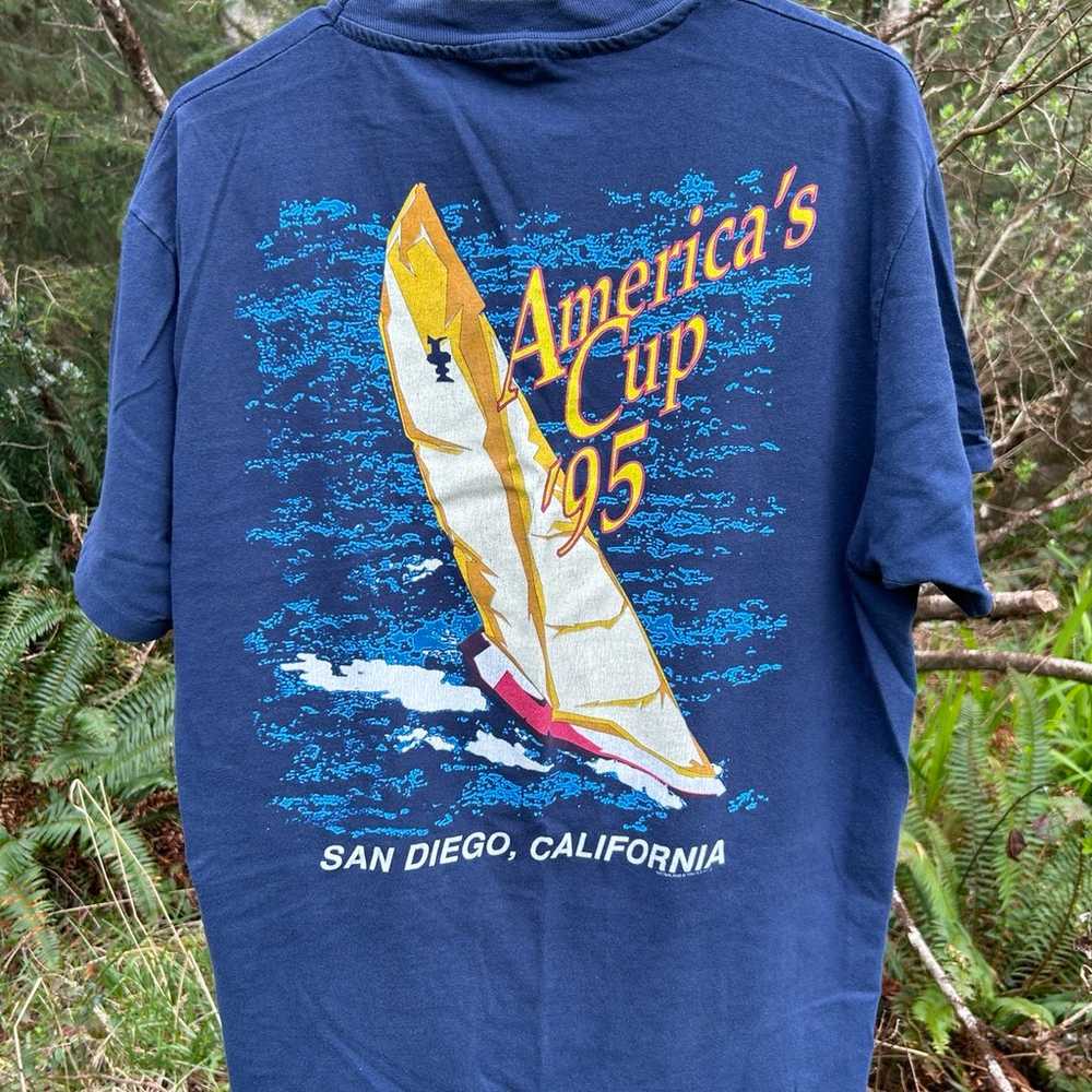 Vintage America’s cup 1995 t shirt - image 1