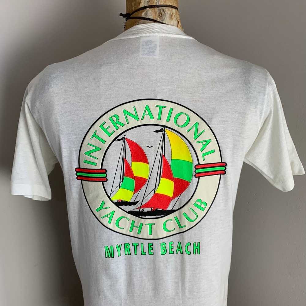 Vintage Myrtle Beach International Yacht Club Shi… - image 1