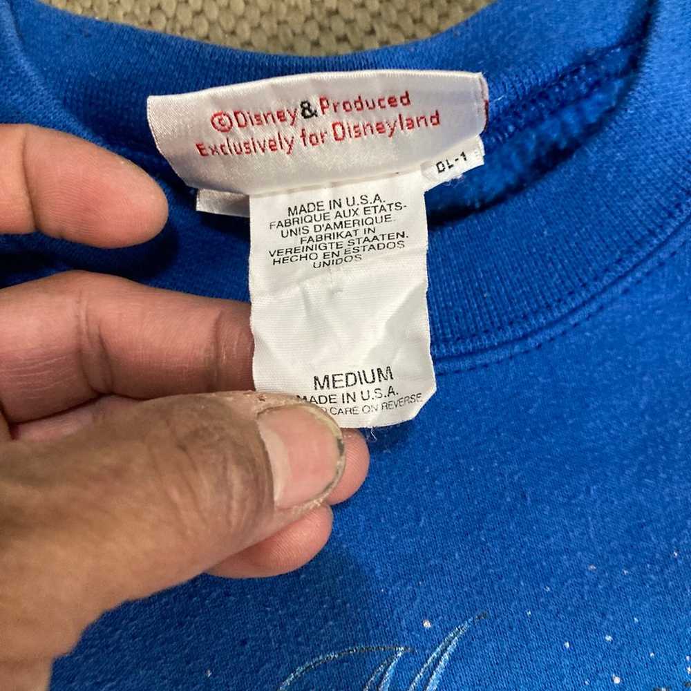 Disneyland crewneck sweater medium - image 4