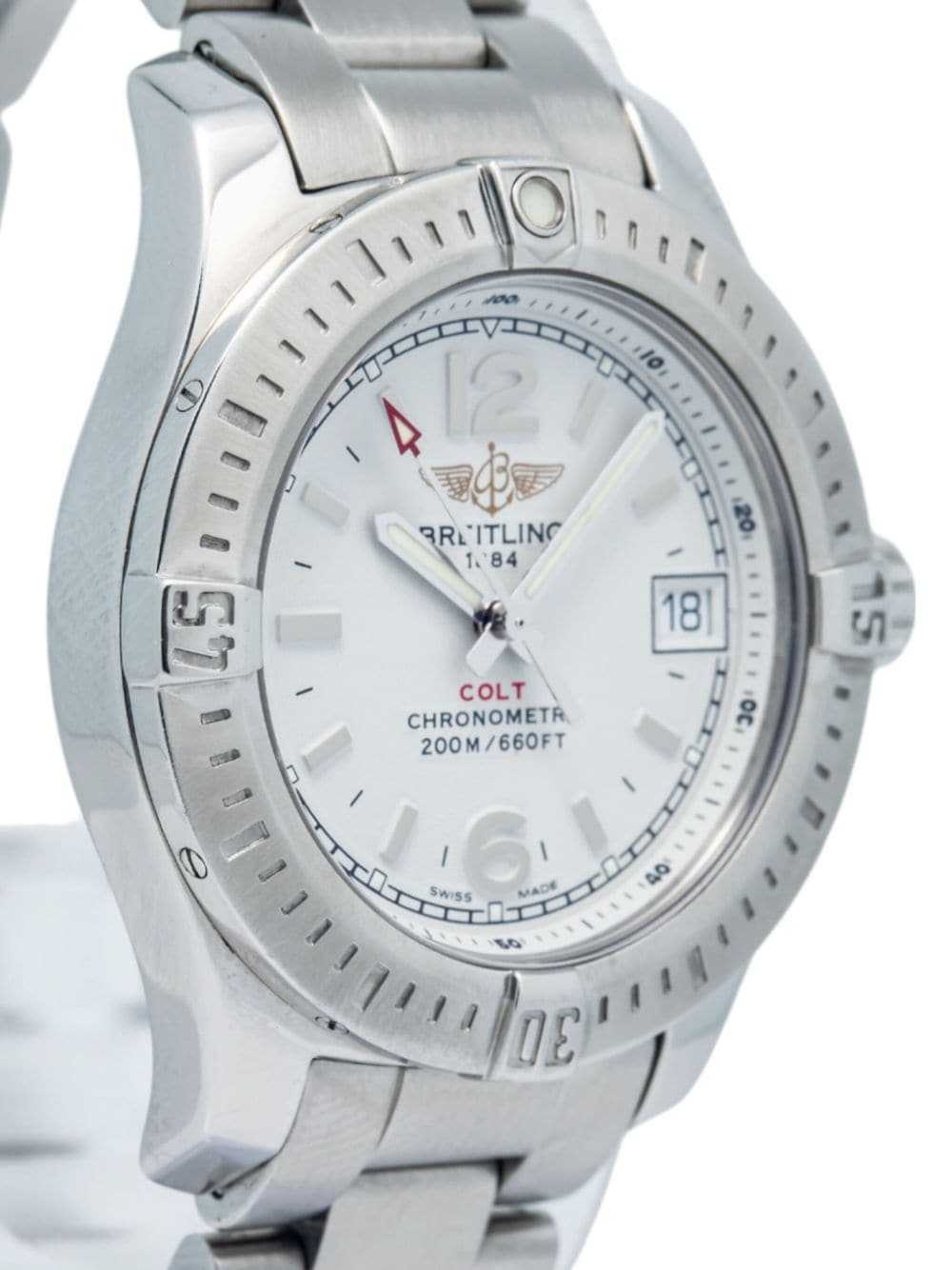 Breitling pre-owned Colt Lady 34mm - White - image 4