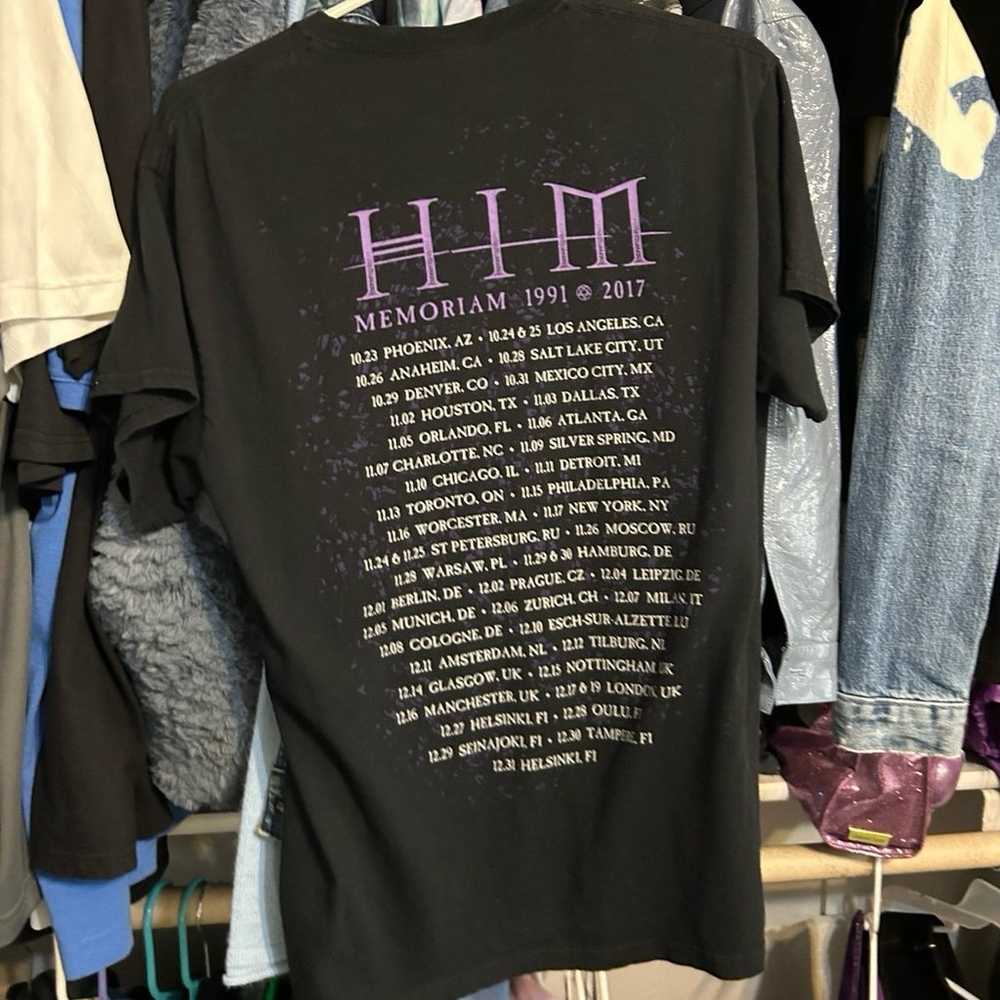 Him heartagram final tour shirt 2017 size medium … - image 4
