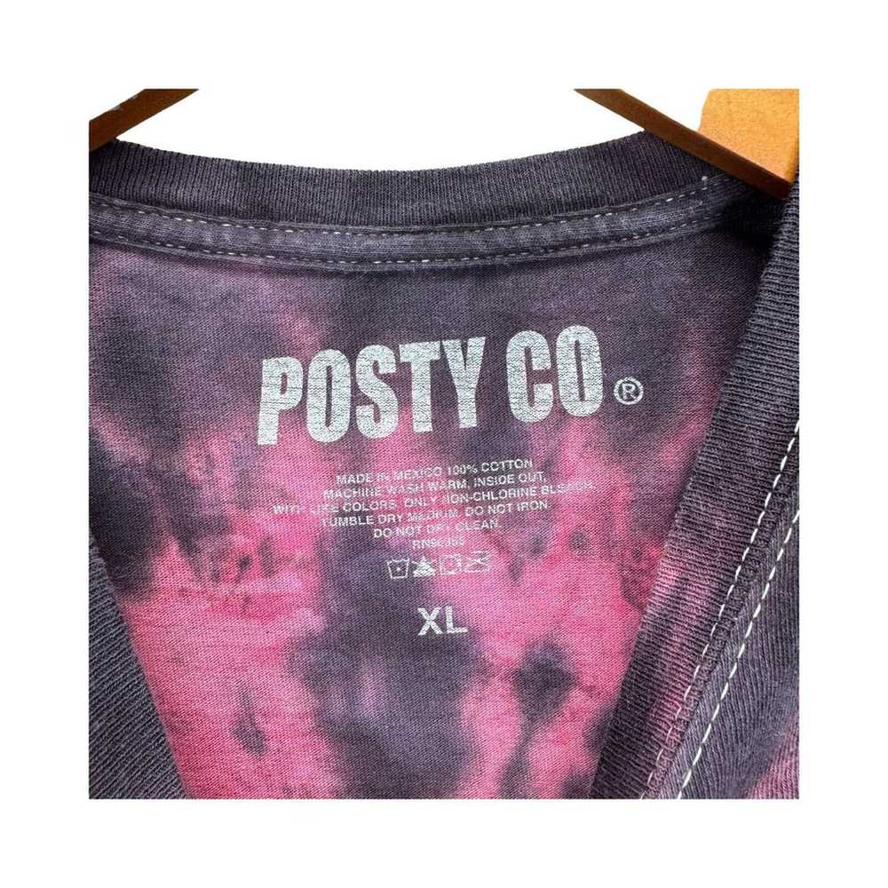 Post Malone T Shirt Posty Co Concert Tour Hollywo… - image 4
