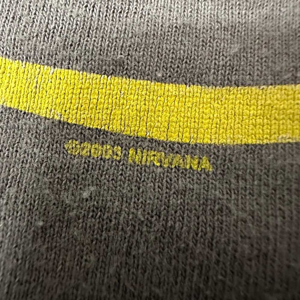 Vintage 2000s Nirvana Gray Men’s Large T Shirt Ku… - image 4