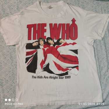 Vintage 1989 The Who Shirt The Kids Are Alright L… - image 1