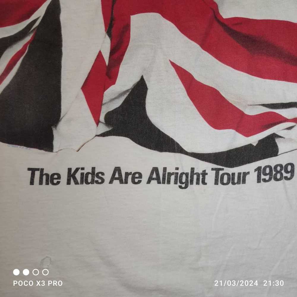 Vintage 1989 The Who Shirt The Kids Are Alright L… - image 5