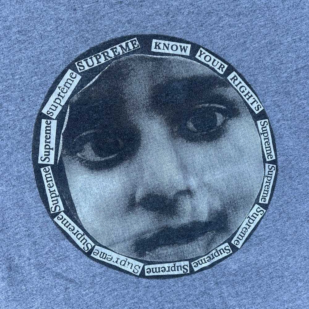 Supreme Know Your Rights Tee SS17 Heather Grey - image 4