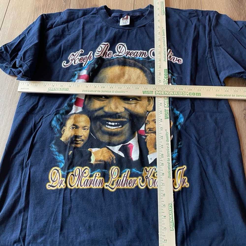 Vintage Martin Luther King Rap Style Shirt Y2K  X… - image 3