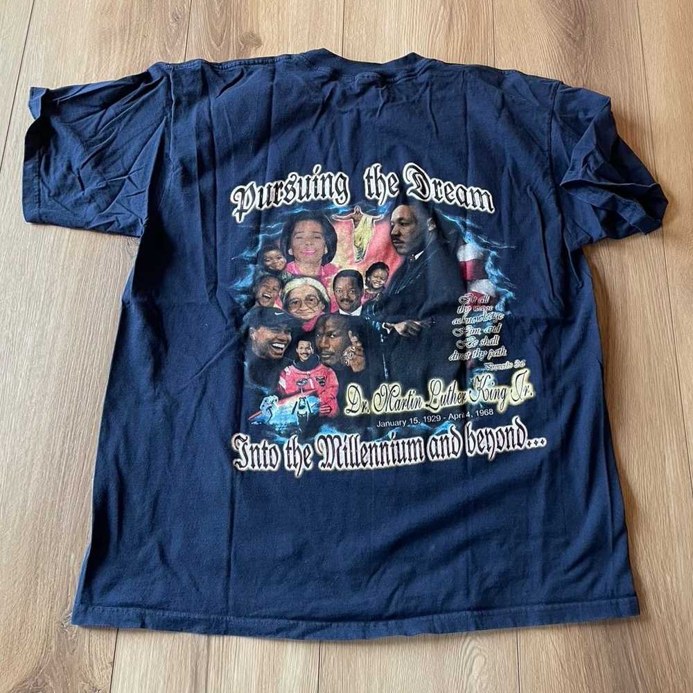 Vintage Martin Luther King Rap Style Shirt Y2K  X… - image 4