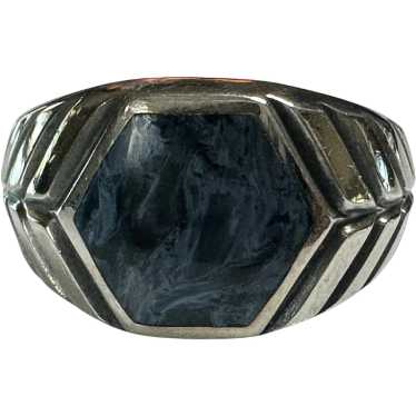 Sterling David Yurman Gents Ring - image 1