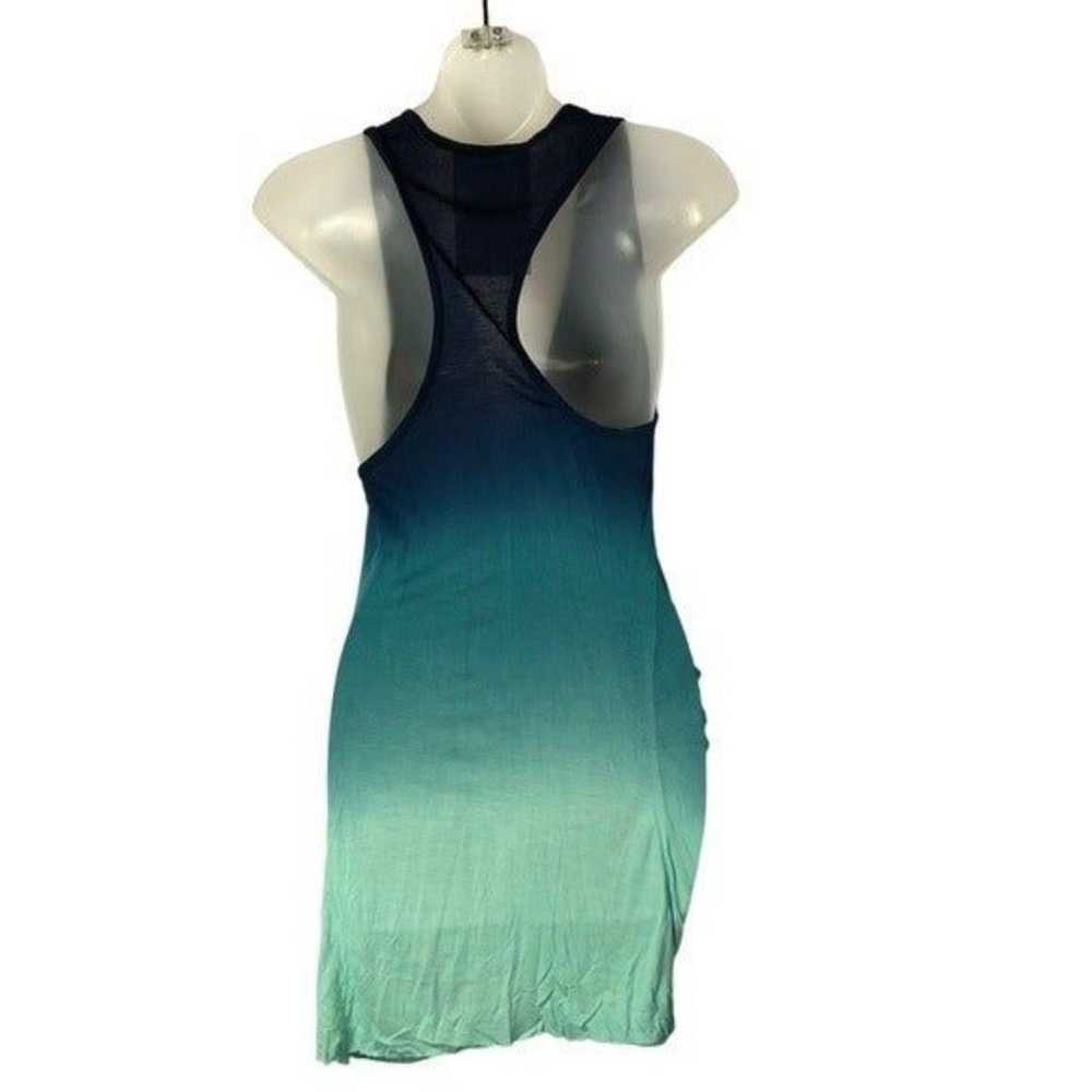 Young Fabulous & Broke Cleo Blue Ombre Tank Top XS - image 3