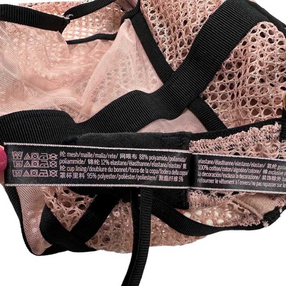 Victoria's Secret Pink and Black Lace Teddy Body … - image 9